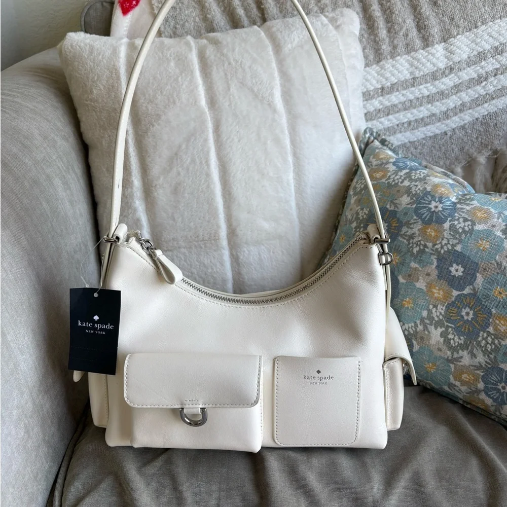 Kate Spade Cargo Shoulder Bag in White - Picture 2 of 10